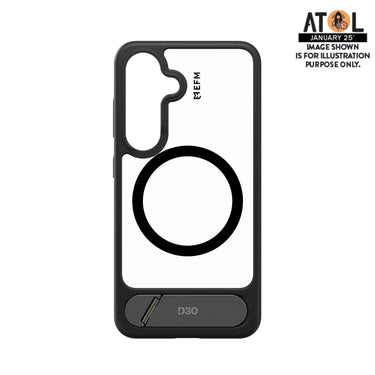 EFM Alta Case with D3O BIO for Samsung Galaxy S25 Plus - Black/Clear